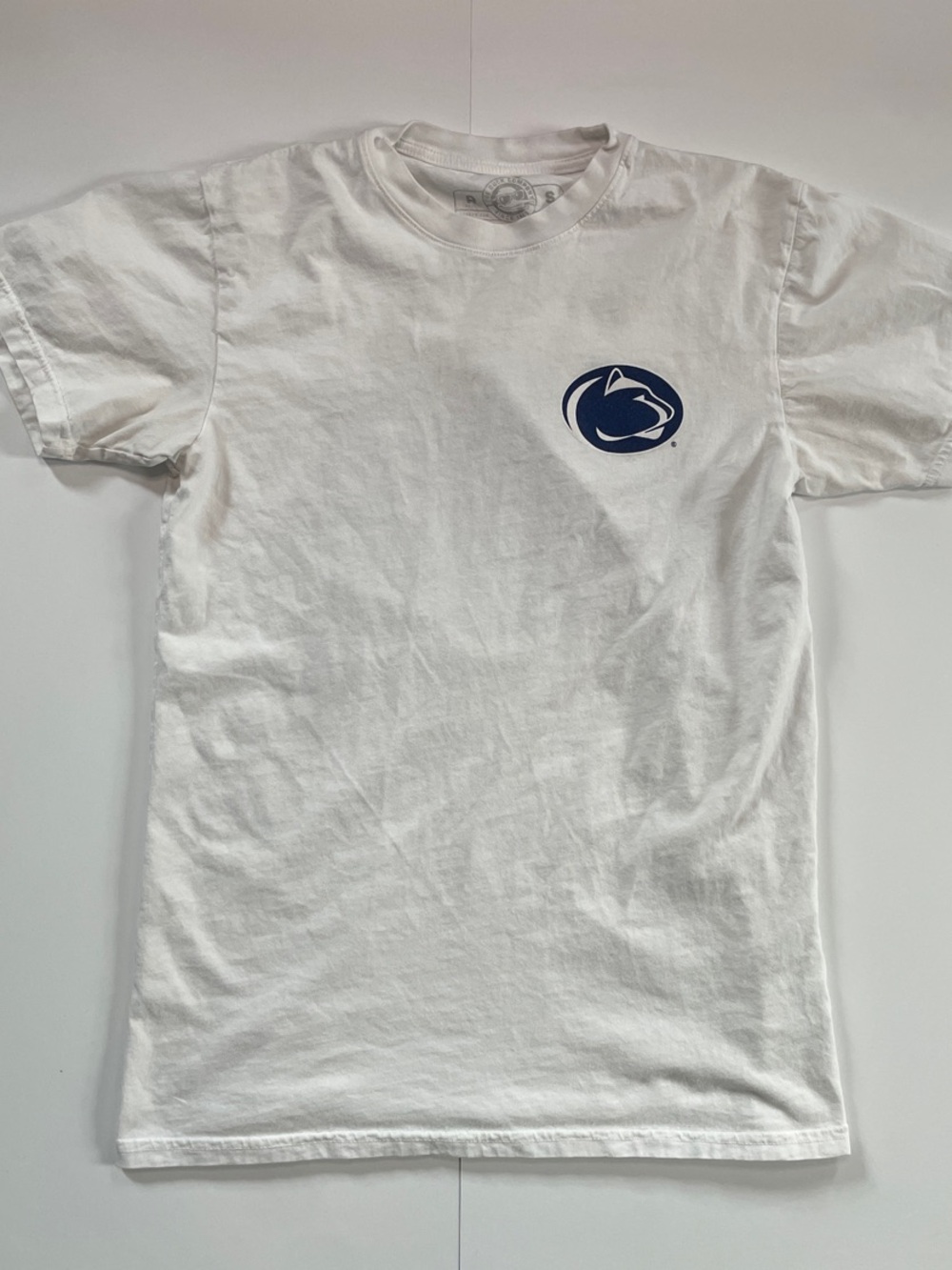 The Duck Company Men’s Penn State White Short Sleeve T-Shirt